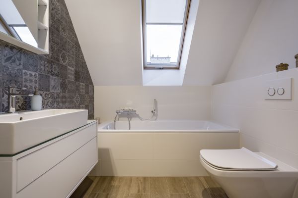Attic Bathroom Construction in Burleson